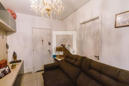 Sala  de apartamento à venda com 1 quarto, 48m² em Barra Funda, São Paulo