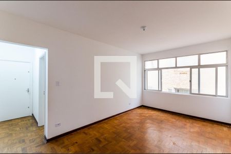 Sala de apartamento para alugar com 1 quarto, 76m² em Centro, São Vicente