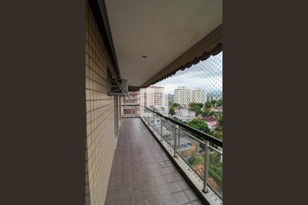 Varanda da Sala de apartamento à venda com 3 quartos, 210m² em Todos Os Santos, Rio de Janeiro