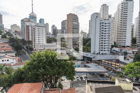 Vista do quarto de apartamento para alugar com 1 quarto, 56m² em Vila Mariana, São Paulo