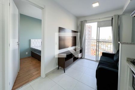 Sala de apartamento para alugar com 1 quarto, 28m² em Bom Retiro, São Paulo