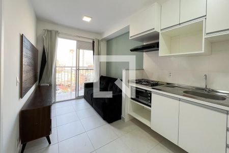 Sala de apartamento para alugar com 1 quarto, 28m² em Bom Retiro, São Paulo