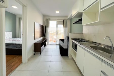 Sala de apartamento para alugar com 1 quarto, 28m² em Bom Retiro, São Paulo