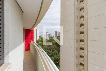 Varanda da Sala de apartamento para alugar com 1 quarto, 38m² em Cidade Monções, São Paulo