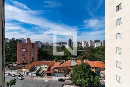 Vista da Sala/Quarto de kitnet/studio à venda com 1 quarto, 28m² em Mirandópolis, São Paulo
