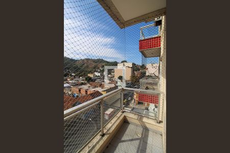 Varanda da Sala de apartamento para alugar com 2 quartos, 60m² em Engenho Novo, Rio de Janeiro