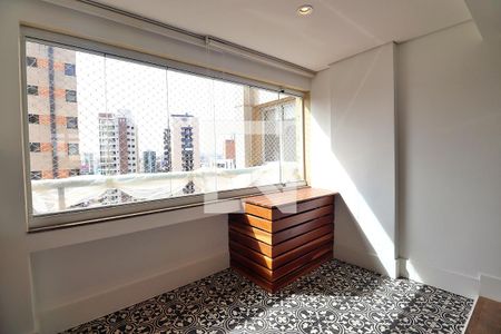 Varanda da Sala de apartamento para alugar com 3 quartos, 140m² em Vila Lea, Santo André