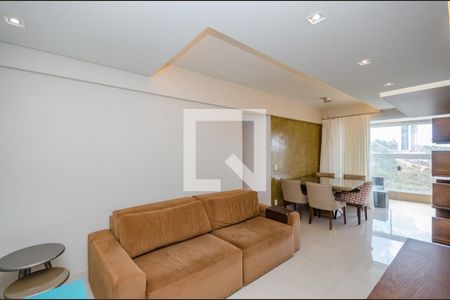 Sala de apartamento à venda com 3 quartos, 86m² em Vila da Serra, Nova Lima