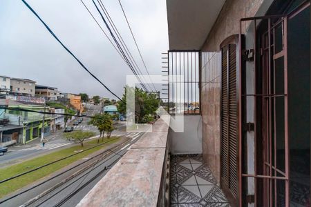 Varanda da Sala de casa para alugar com 2 quartos, 125m² em Jardim Cristiane, Santo André