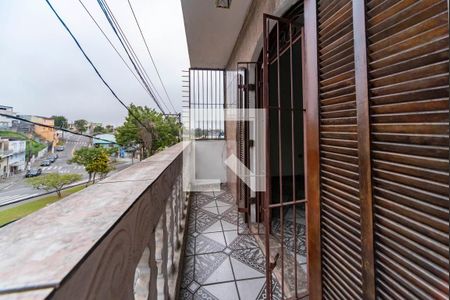Varanda da Sala de casa para alugar com 2 quartos, 125m² em Jardim Cristiane, Santo André