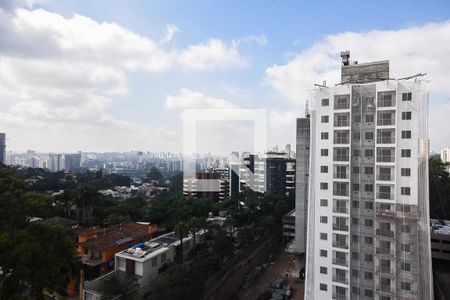 Vista de apartamento à venda com 1 quarto, 24m² em Paraíso do Morumbi, São Paulo