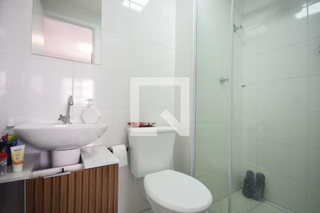 Banheiro Suíte de apartamento à venda com 1 quarto, 24m² em Paraíso do Morumbi, São Paulo