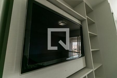 Dormitório - Televisão de kitnet/studio para alugar com 1 quarto, 35m² em Vila Gomes Cardim, São Paulo