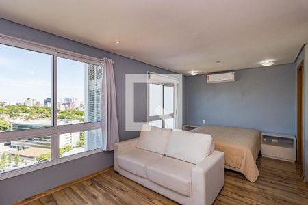 Sala de apartamento à venda com 1 quarto, 37m² em Três Figueiras, Porto Alegre
