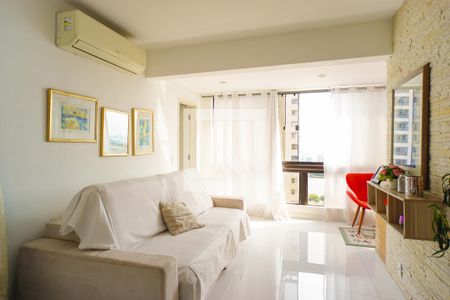 Sala/Cozinha de apartamento à venda com 1 quarto, 80m² em Barra da Tijuca, Rio de Janeiro