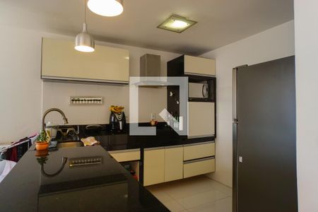 Sala/Cozinha de apartamento à venda com 1 quarto, 80m² em Barra da Tijuca, Rio de Janeiro