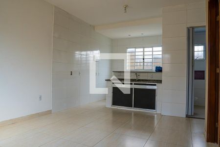 Sala/Cozinha de casa para alugar com 2 quartos, 45m² em Chácaras Campos Elíseos, Campinas