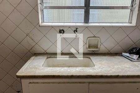 Detalhe Sala e Cozinha de casa para alugar com 1 quarto, 50m² em Vila Regente Feijó, São Paulo