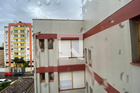 Vista da Sala/Quato de kitnet/studio à venda com 1 quarto, 32m² em Centro, São Leopoldo