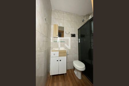 Banheiro de kitnet/studio à venda com 1 quarto, 32m² em Centro, São Leopoldo