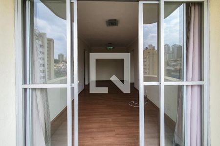 Sala vista pela Sacada de apartamento para alugar com 2 quartos, 58m² em Vila Mariana, São Paulo