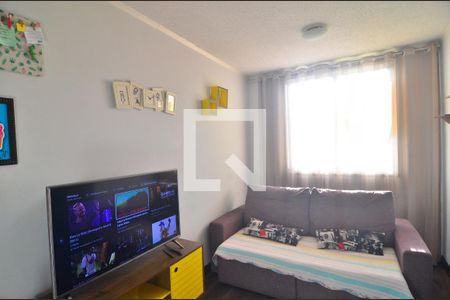Sala  de apartamento à venda com 2 quartos, 47m² em Olaria, Canoas