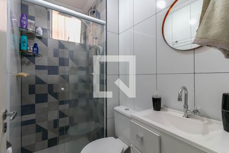 Banheiro Social de apartamento à venda com 2 quartos, 52m² em Camargos, Belo Horizonte