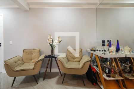 Sala  de apartamento à venda com 2 quartos, 74m² em Cidade Mãe do Céu, São Paulo