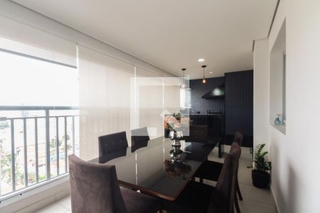 Varanda Gourmet  de apartamento à venda com 2 quartos, 74m² em Cidade Mãe do Céu, São Paulo