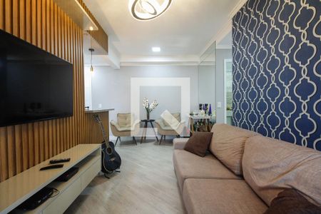Sala  de apartamento à venda com 2 quartos, 74m² em Cidade Mãe do Céu, São Paulo