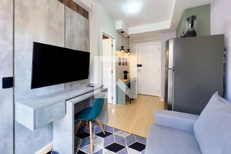 Sala de apartamento para alugar com 1 quarto, 27m² em Vila Nova Conceição, São Paulo