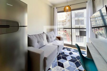 Sala de apartamento para alugar com 1 quarto, 27m² em Vila Nova Conceição, São Paulo