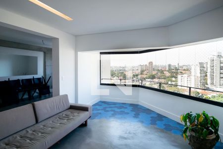 Sala de apartamento à venda com 2 quartos, 115m² em Campo Belo, São Paulo