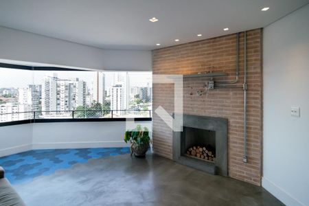 Sala de apartamento à venda com 2 quartos, 115m² em Campo Belo, São Paulo