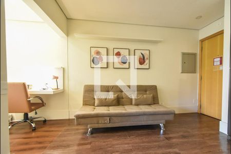 Sala de apartamento para alugar com 1 quarto, 35m² em Cidade Monções, São Paulo