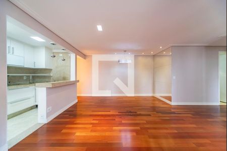 Sala de apartamento para alugar com 2 quartos, 70m² em Vila Valparaíso, Santo André