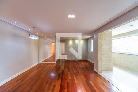 Sala de apartamento para alugar com 2 quartos, 70m² em Vila Valparaíso, Santo André