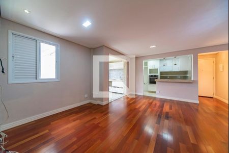 Sala de apartamento para alugar com 2 quartos, 70m² em Vila Valparaíso, Santo André