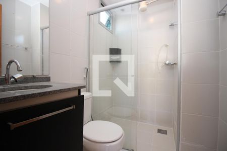 Banheiro da Suíte de apartamento para alugar com 1 quarto, 35m² em Asa Sul, Brasília