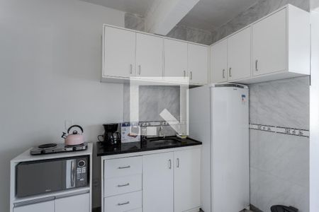 Cozinha de apartamento à venda com 1 quarto, 50m² em Morro Santana, Porto Alegre