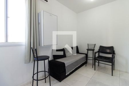 Detalhe da sala de apartamento para alugar com 1 quarto, 30m² em Sé, São Paulo