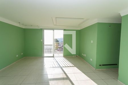 Sala  de apartamento à venda com 3 quartos, 80m² em Taboão, Diadema