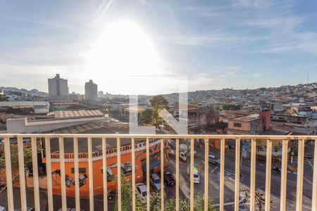 Varanda da sala  de apartamento à venda com 3 quartos, 80m² em Taboão, Diadema