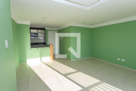 Sala  de apartamento à venda com 3 quartos, 80m² em Taboão, Diadema