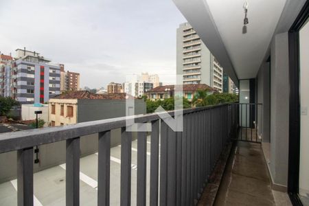 Varanda da Sala de apartamento à venda com 2 quartos, 74m² em Auxiliadora, Porto Alegre