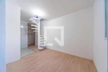 Sala de apartamento à venda com 2 quartos, 80m² em Vila Pires, Santo André