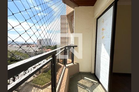 Varanda da Sala de apartamento à venda com 3 quartos, 75m² em Vila Guarani (zona Sul), São Paulo