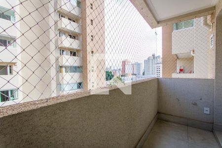 Varanda da sala de apartamento para alugar com 2 quartos, 64m² em Centro, Santo André