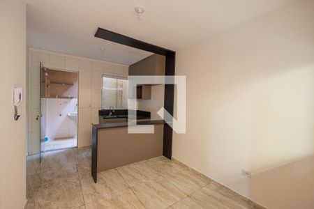 Sala e Cozinha de apartamento à venda com 2 quartos, 37m² em Chácara Santo Antônio (zona Leste), São Paulo