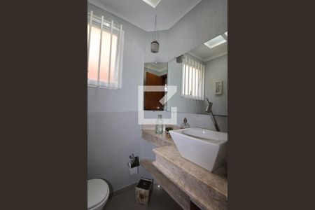 Lavabo de casa de condomínio à venda com 3 quartos, 200m² em Parque Rural Fazenda Santa Cândida, Campinas